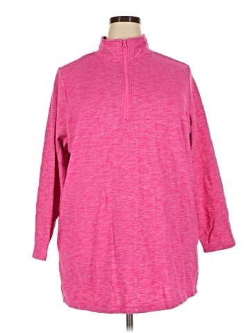 Woman Within Pullover Sweater (view 1)