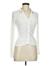 Old Navy White Long Sleeve Blouse Size M - photo 1
