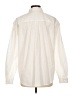 Talbots 100% Cotton Ivory Long Sleeve Button-Down Shirt Size L - photo 2