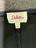 Deletta 100% Polyester Solid Black Casual Dress Size S - photo 7