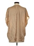 Vince. Tan Short Sleeve Blouse Size S - photo 2