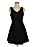 Monteau Solid Black Cocktail Dress Size M - photo 1