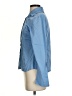 Express Blue Long Sleeve Blouse Size 5 - 6 - photo 5