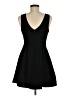Monteau Solid Black Cocktail Dress Size M - photo 2