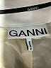 Ganni Metallic Silver Casual Pants Size EU 36 / US 6 - photo 7