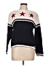 Christopher & Banks Stars White Pullover Sweater Size L - photo 1
