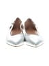 Old Navy Metallic Silver Flats Size 9 1/2 - photo 2