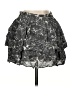 Ganni Camo Floral Gray Formal Skirt Size S - photo 2