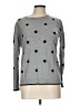 Market and Spruce Polka Dots Gray Pullover Sweater Size L - photo 1