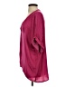 Glam 100% Polyester Burgundy 3/4 Sleeve Blouse Size S - photo 5