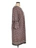Max Studio Print Brown Casual Dress Size XL - photo 4