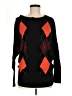 Express Argyle Black Pullover Sweater Size M - photo 1
