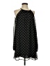 Three Eighty Two 100% Polyester Stars Black Casual Dress Size S - photo 1