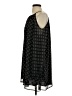 Three Eighty Two 100% Polyester Stars Black Casual Dress Size S - photo 5