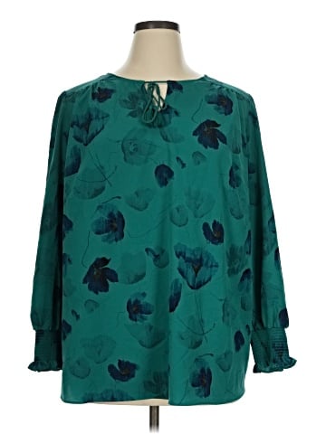 Ava & Viv 3/4 Sleeve Blouse (view 1)
