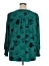 Ava & Viv 100% Polyester Teal 3/4 Sleeve Blouse Size 1X - photo 2