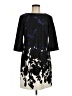 DM Donna Morgan Graphic Black Cocktail Dress Size 8 - photo 1