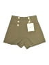 Assorted Brands Solid Green Khaki Shorts Size S - photo 1