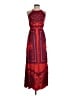 Old Navy 100% Rayon Paisley Red Casual Dress Size XS - photo 1