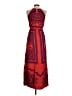 Old Navy 100% Rayon Paisley Red Casual Dress Size XS - photo 2