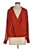 5/48 Red Long Sleeve Blouse Size M - photo 1