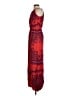 Old Navy 100% Rayon Paisley Red Casual Dress Size XS - photo 5