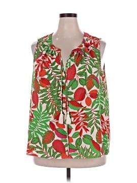 Rose + Olive Sleeveless Blouse