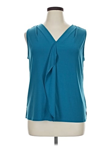 Roz & Ali Sleeveless Blouse (view 1)
