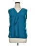 Roz & Ali Teal Sleeveless Blouse Size XL - photo 1
