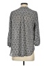 Pleione 100% Polyester Gray 3/4 Sleeve Blouse Size S - photo 2