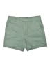 Gloria Vanderbilt Solid Green Khaki Shorts Size 14 - photo 1