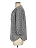 Pleione 100% Polyester Gray 3/4 Sleeve Blouse Size S - photo 5