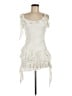 Assorted Brands Ivory Cocktail Dress Size M - photo 1