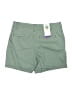 Gloria Vanderbilt Solid Green Khaki Shorts Size 14 - photo 2