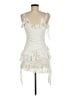 Assorted Brands Ivory Cocktail Dress Size M - photo 2