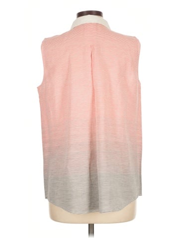 Lafayette 148 New York Sleeveless Button-Down Shirt (view 2)
