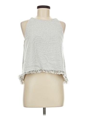 Pink Stitch Sleeveless Top (view 1)