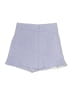 Zara Basic Chevron-herringbone Blue Shorts Size S - photo 1