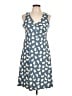 Toad & Co Hearts Blue Casual Dress Size L - photo 1