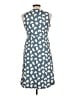 Toad & Co Hearts Blue Casual Dress Size L - photo 2