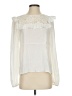 WAYF 100% Viscose Ivory Long Sleeve Blouse Size XS - photo 1