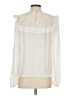 WAYF 100% Viscose Ivory Long Sleeve Blouse Size XS - photo 2