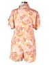 Gilli Tropical Orange Romper Size 1X - photo 2