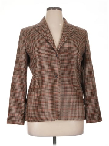 Petite Sophisticate Wool Blazer (view 1)