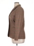 Petite Sophisticate 100% Wool Houndstooth Brown Wool Blazer Size 14 Petite - photo 5