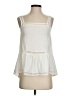 Point Sur 100% Cotton White Sleeveless Blouse Size XXS - photo 1