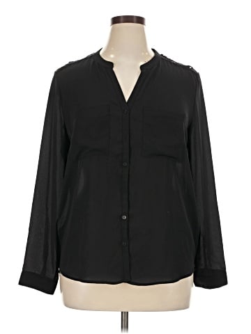 Divided by H&M Long Sleeve Blouse (view 1)