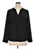 Divided by H&M 100% Polyester Black Long Sleeve Blouse Size 14 - photo 1