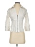 Marciano 100% Spandex Ivory White 3/4 Sleeve Button-Down Shirt Size XS (estimated) - photo 1