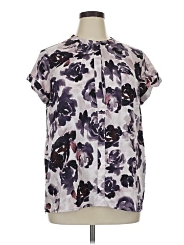 Simply Vera Vera Wang Short Sleeve Blouse (view 1)